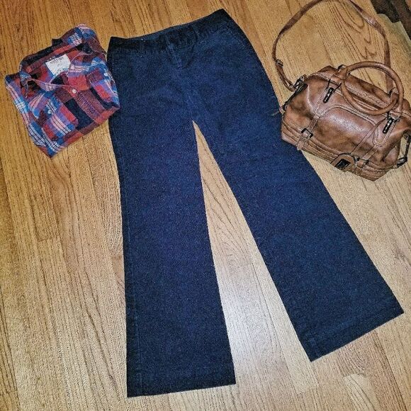 GAP Navy Corduroy Pants - Picture 1 of 5